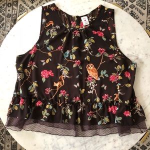 LC Lauren Conrad Snow White Tank